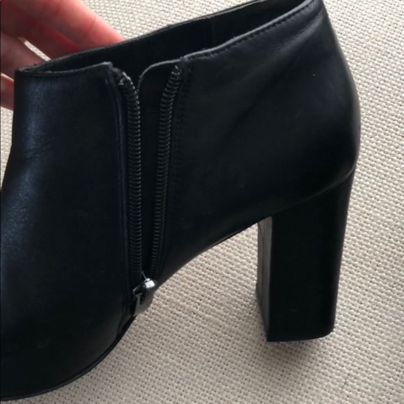 Via Spiga Booties 6.5 black leather - Picture 6 of 7